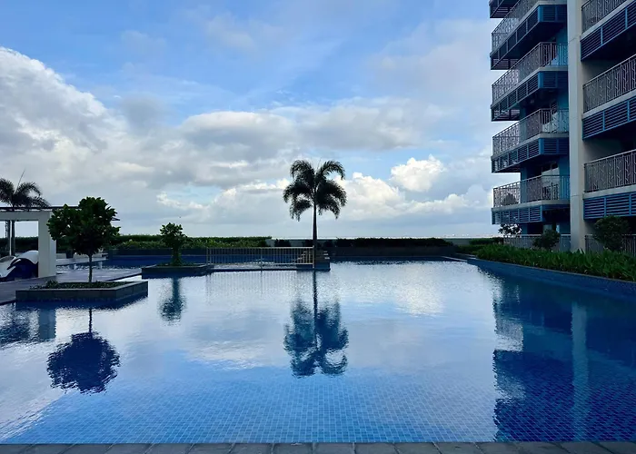 Apartahotel Panoramic Seaview 2br Near Airport Facing The Bay 6g