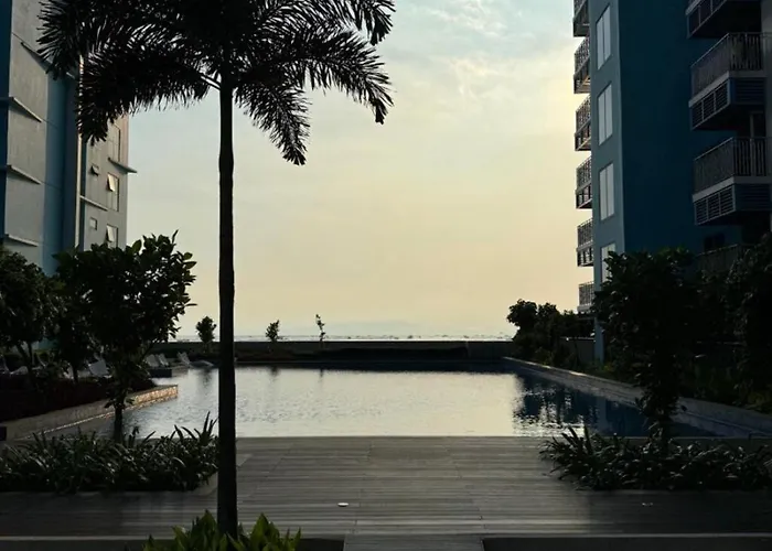 Apartahotel Panoramic Seaview 2br Near Airport Facing The Bay 6g Manila